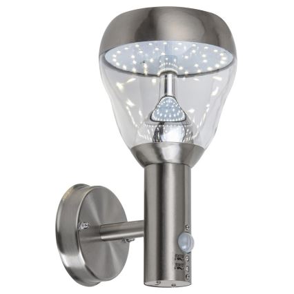 Rabalux - LED Lauko sieninis šviestuvas su jutikliu LED/8,5W/230V IP44