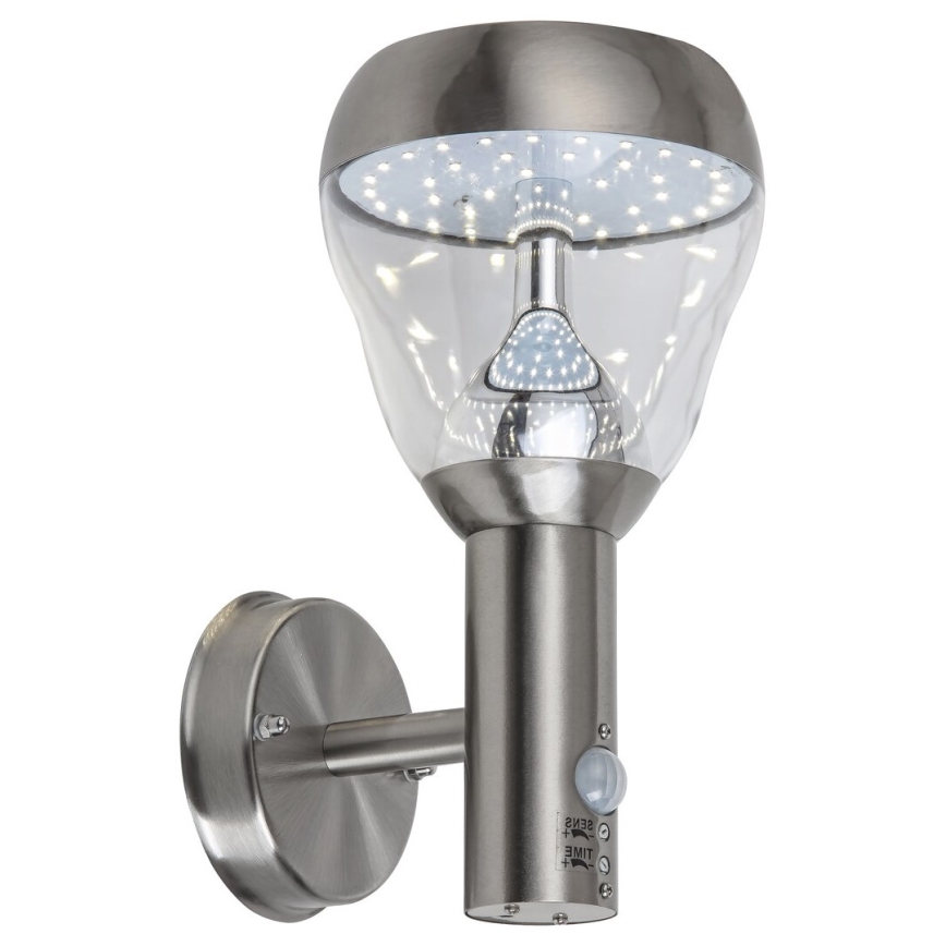 Rabalux - LED Lauko sieninis šviestuvas su jutikliu LED/8,5W/230V IP44