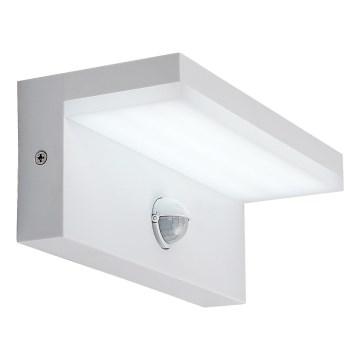 Rabalux - LED Lauko sieninis šviestuvas su jutikliu LED/9W/230V 2700/4000/6500K IP54 balta