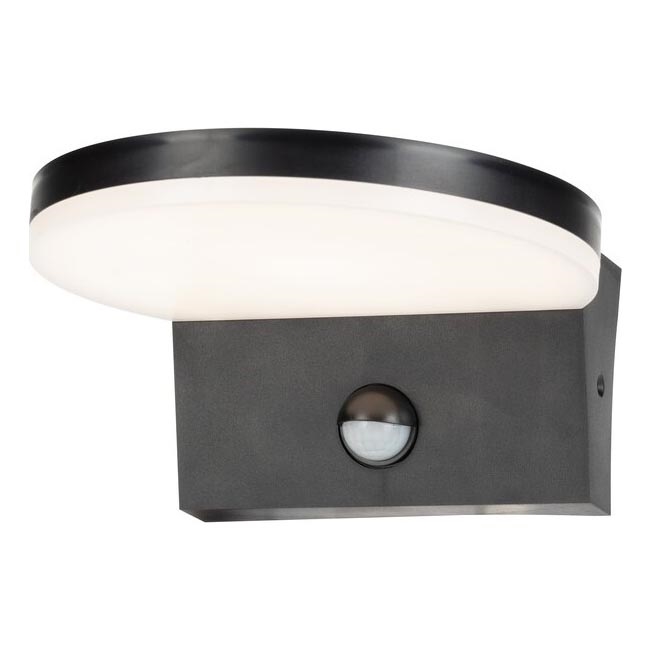 Rabalux - LED Lauko sieninis šviestuvas su jutikliu LED/9W/230V 2700/4000/6500K IP54 juoda