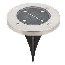 Rabalux - LED lauko šviestuvas, įkraunamas saulės energija su jutikliu LED/0,24W/1xAA juoda IP44