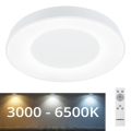Rabalux - LED Lubinis reguliuojamas šviestuvas LED/38W/230V baltas + VP 3000-6500K