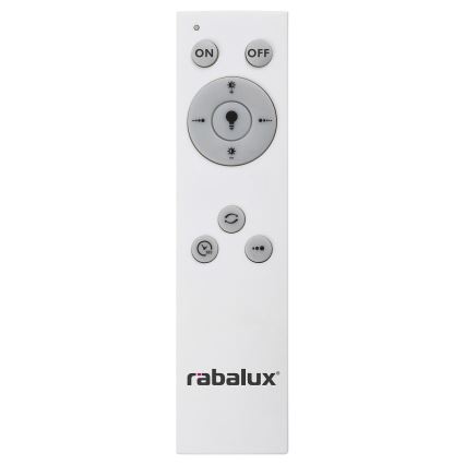 Rabalux - LED Lubinis reguliuojamas šviestuvas LED/38W/230V baltas + VP 3000-6500K