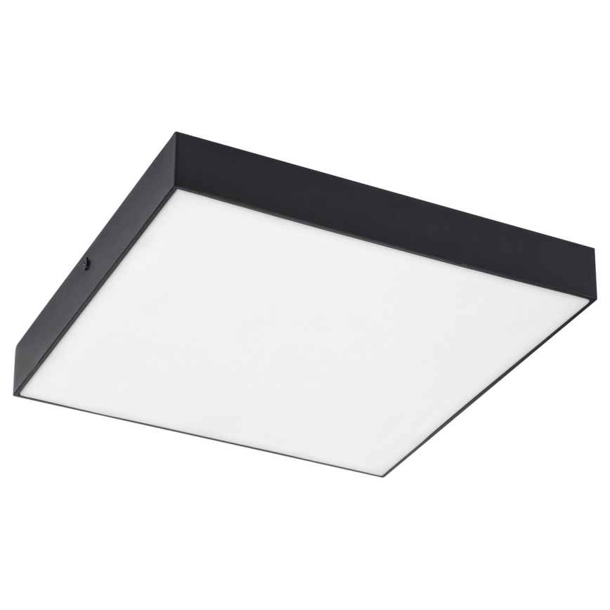 Rabalux - LED lubinis šviestuvas LED/18W/230V 3000-6000K IP44 juodas 17,5x17,5 cm