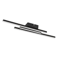 Rabalux - LED lubinis šviestuvas LED/18W/230V 3000K juodas