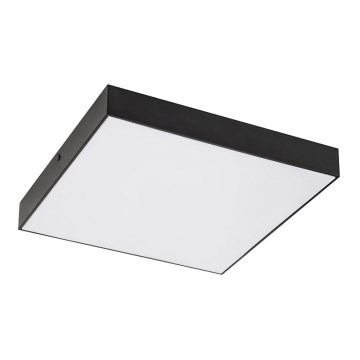 Rabalux - LED lubinis šviestuvas LED/24W/230V 2800-6000K IP44 juodas 30x30 cm