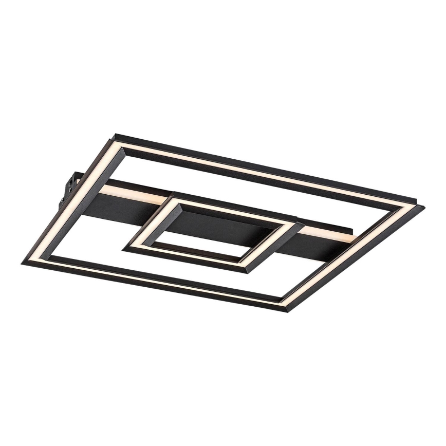 Rabalux - LED lubinis šviestuvas LED/48W/230V 3000K juodas 48,5x48,5 cm