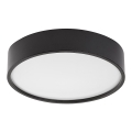 Rabalux - LED lubinis šviestuvas su jutikliu LED/19W/230V IP44 4000K skersmuo 28,5 cm juodas