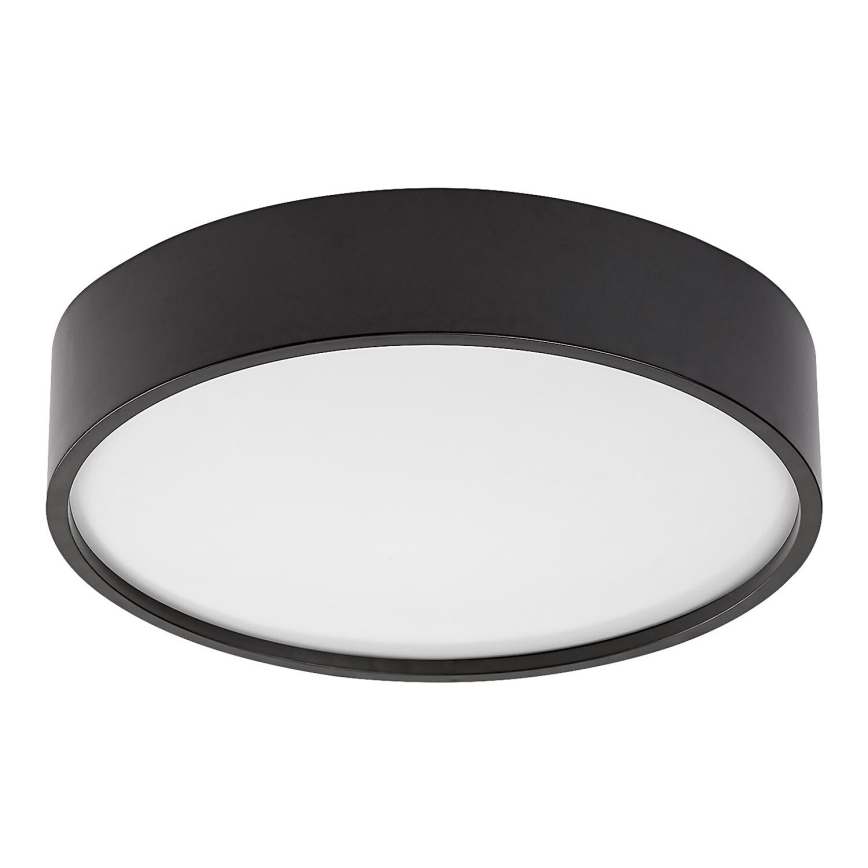 Rabalux - LED lubinis šviestuvas su jutikliu LED/19W/230V IP44 4000K skersmuo 28,5 cm juodas