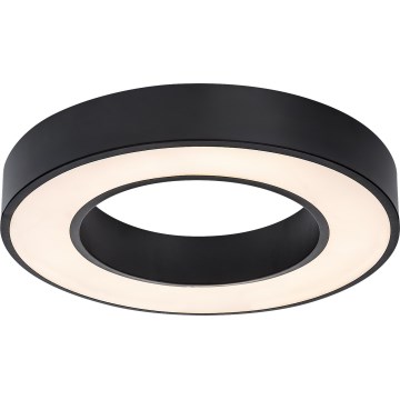 Rabalux - LED lubinis šviestuvas su reguliuojamu ryškumu LED/45W/230V 3000-6500K skersmuo 60 cm juodas + nuotolinis valdymas