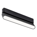 Rabalux - LED Lubinis šviestuvas vienfazės bėginės sistemos LED/12W/230V 4000K 22 cm juoda