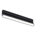 Rabalux - LED Lubinis šviestuvas vienfazės bėginės sistemos LED/16W/230V 4000K 33 cm juoda