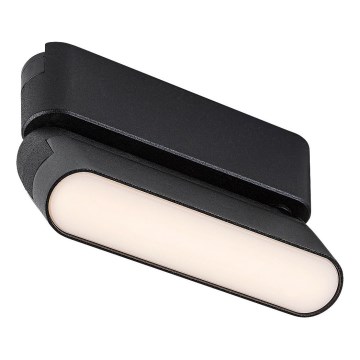 Rabalux - LED Lubinis šviestuvas vienfazės bėginės sistemos LED/6W/230V 3000K 11,5 cm juoda