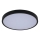Rabalux - LED lubinis vonios šviestuvas LED/18W/230V 3000/4000/6000K IP44 diametras 30,5 cm juoda