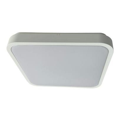Rabalux - LED lubinis vonios šviestuvas LED/24W/230V 3000/4000/6000K IP44 29x29 cm balta