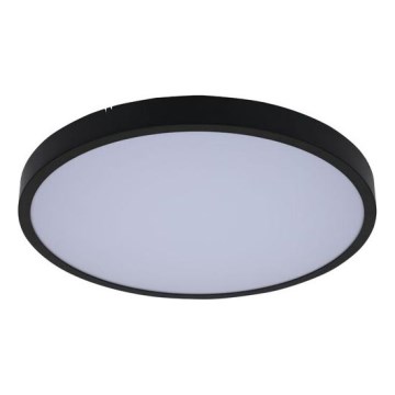 Rabalux - LED lubinis vonios šviestuvas LED/24W/230V 3000/4000/6000K IP44 diametras 35,5 cm juoda