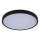 Rabalux - LED lubinis vonios šviestuvas LED/24W/230V 3000/4000/6000K IP44 diametras 35,5 cm juoda