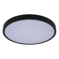 Rabalux - LED lubinis vonios šviestuvas LED/36W/230V 3000/4000/6000K IP44 diametras 42 cm juoda