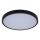 Rabalux - LED lubinis vonios šviestuvas LED/36W/230V 3000/4000/6000K IP44 diametras 42 cm juoda