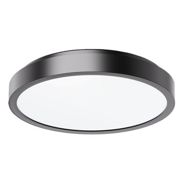 Rabalux - LED lubinis vonios šviestuvas LED/36W/230V IP44 4000K diametras 35 cm juoda