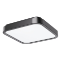Rabalux - LED lubinis vonios šviestuvas LED/48W/230V IP44 4000K 42x42 cm juoda