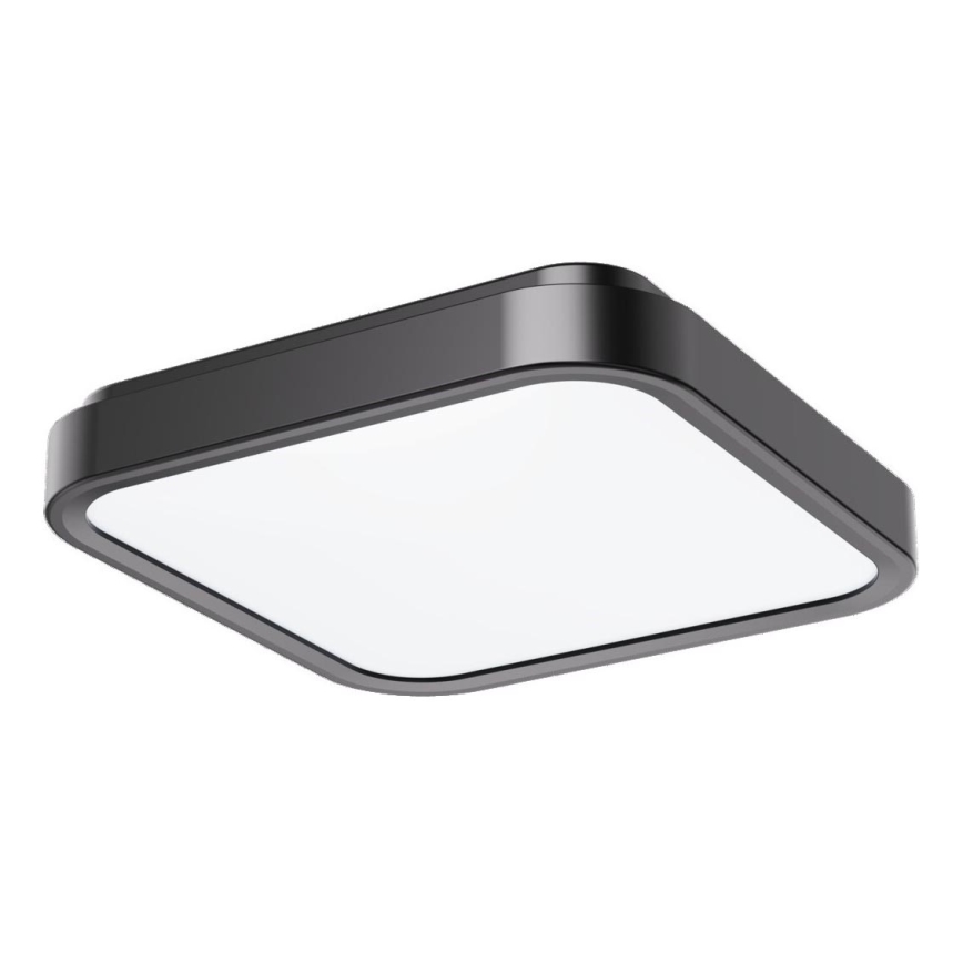Rabalux - LED lubinis vonios šviestuvas LED/48W/230V IP44 4000K 42x42 cm juoda