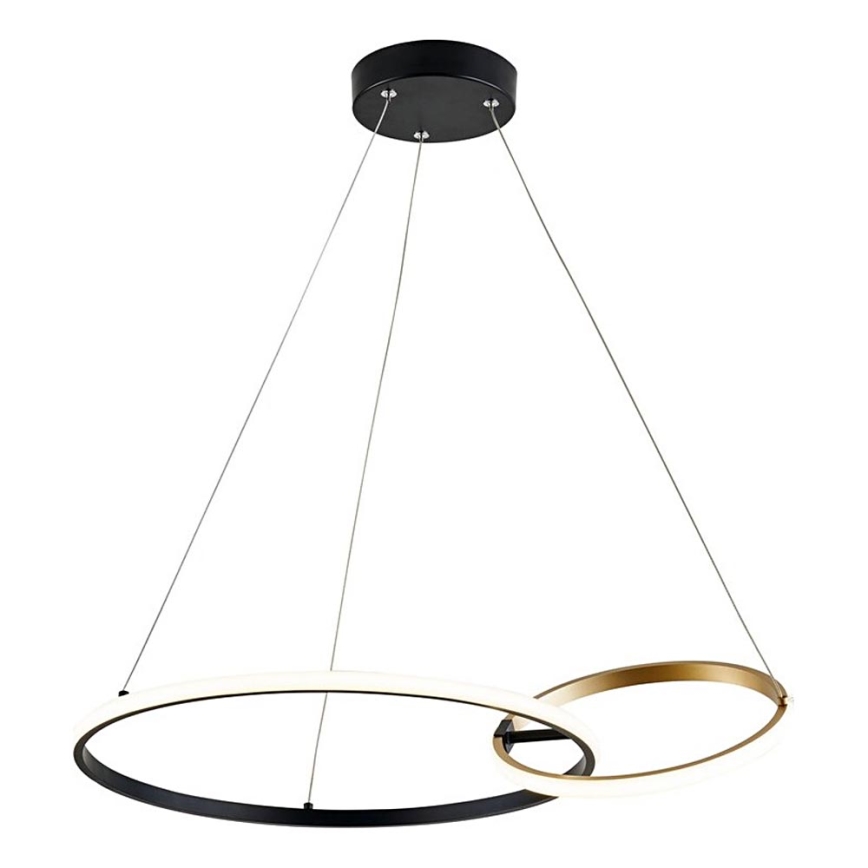 Rabalux - LED Pakabinamas sietynas LED/36W/230V juoda/auksas