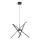 Rabalux - LED Pakabinamas sietynas LED/40W/230V 3000K juoda