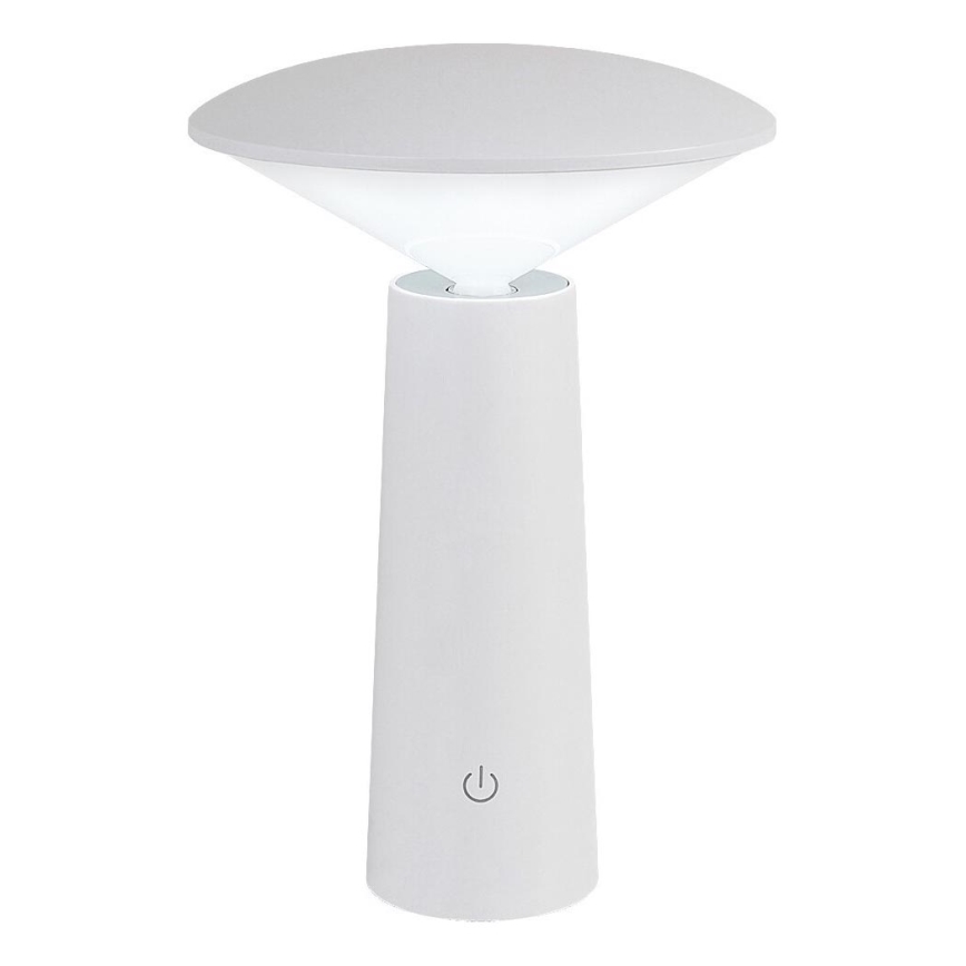 Rabalux - LED Pritemdoma įkraunama jutiklinė stalinė lempa POLPERRO LED/3W/3,7V 1200mAh balta