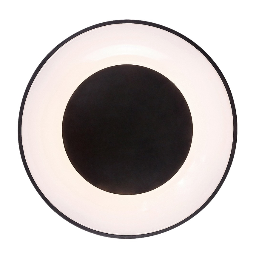 Rabalux - LED Pritemdomas lubinis šviestuvas LED/38W/230V juoda 3000-6500K + nuotolinio valdymo pultas diametras 48 cm