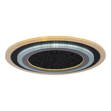 Rabalux - LED Pritemdomas lubinis šviestuvas LED/56W/230V 3000/4000/6000K juoda + nuotolinio valdymo pultas