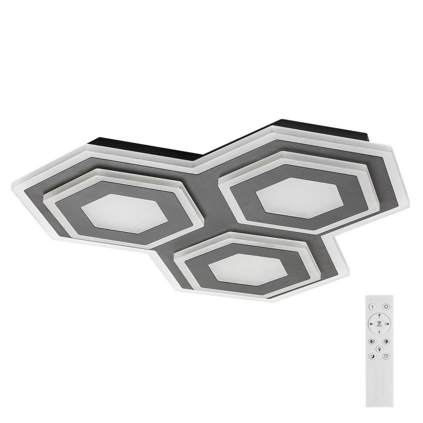 Rabalux - LED Pritemdomas lubinis šviestuvas LED/72W/230V 3000/6000K 41,5x41,5 cm + nuotolinio valdymo pultas
