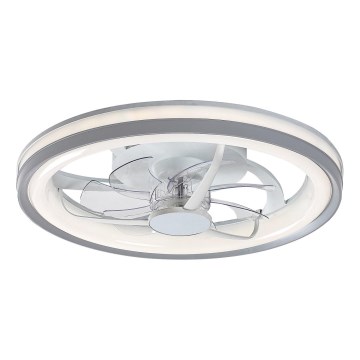 Rabalux - LED Pritemdomas lubinis šviestuvas su ventiliatoriumi LED/40W/230V 3000/4000/6000K Wi-Fi + nuotolinio valdymo pultas