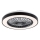 Rabalux - LED Pritemdomas lubinis šviestuvas su ventiliatoriumi LED/40W/230V 3000/4000/6000K Wi-Fi + nuotolinio valdymo pultas
