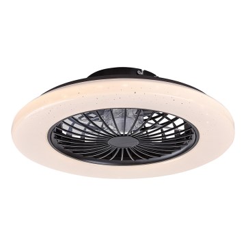 Rabalux - LED Pritemdomas lubinis šviestuvas su ventiliatoriumi LED/48W/230V 3000-6500K + nuotolinio valdymo pultas