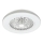 Rabalux - LED Pritemdomas lubinis šviestuvas su ventiliatoriumi LED/48W/230V 3000-6500K + nuotolinio valdymo pultas