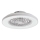 Rabalux - LED Pritemdomas lubinis šviestuvas su ventiliatoriumi LED/48W/230V 3000-6500K + nuotolinio valdymo pultas