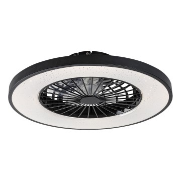 Rabalux - LED Pritemdomas lubinis šviestuvas su ventiliatoriumi LED/72W/230V 3000-6500K + nuotolinio valdymo pultas