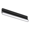 Rabalux - LED Pritemdomas lubinis šviestuvas vienfazės bėgelio sistemai LED/13W/24V 2700-5500K Wi-Fi Tuya 33 cm juoda