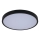 Rabalux - LED pritemdomas lubinis vonios šviestuvas LED/24W/230V 3000-6000K IP44 diametras 35,5 cm juoda + nuotolinio valdymo pultas