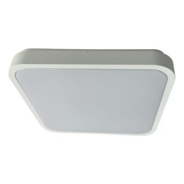 Rabalux - LED pritemdomas lubinis vonios šviestuvas LED/36W/230V 3000-6000K IP44 42x42 cm balta + nuotolinio valdymo pultas