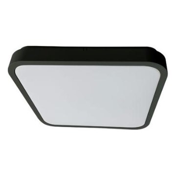 Rabalux - LED pritemdomas lubinis vonios šviestuvas LED/36W/230V 3000-6000K IP44 42x42 cm juoda + nuotolinio valdymo pultas