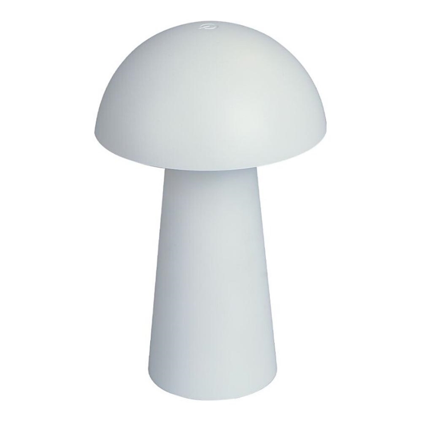 Rabalux - LED reguliuojama jutiklinė įkraunama lauko lempa LED/1,5W/5V IP44 1200 mAh USB balta