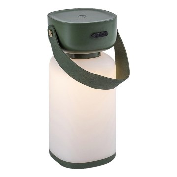 Rabalux - LED Reguliuojama lauko jutiklinė įkraunama stalinė lempa LED/3W/5V IP44 žalia