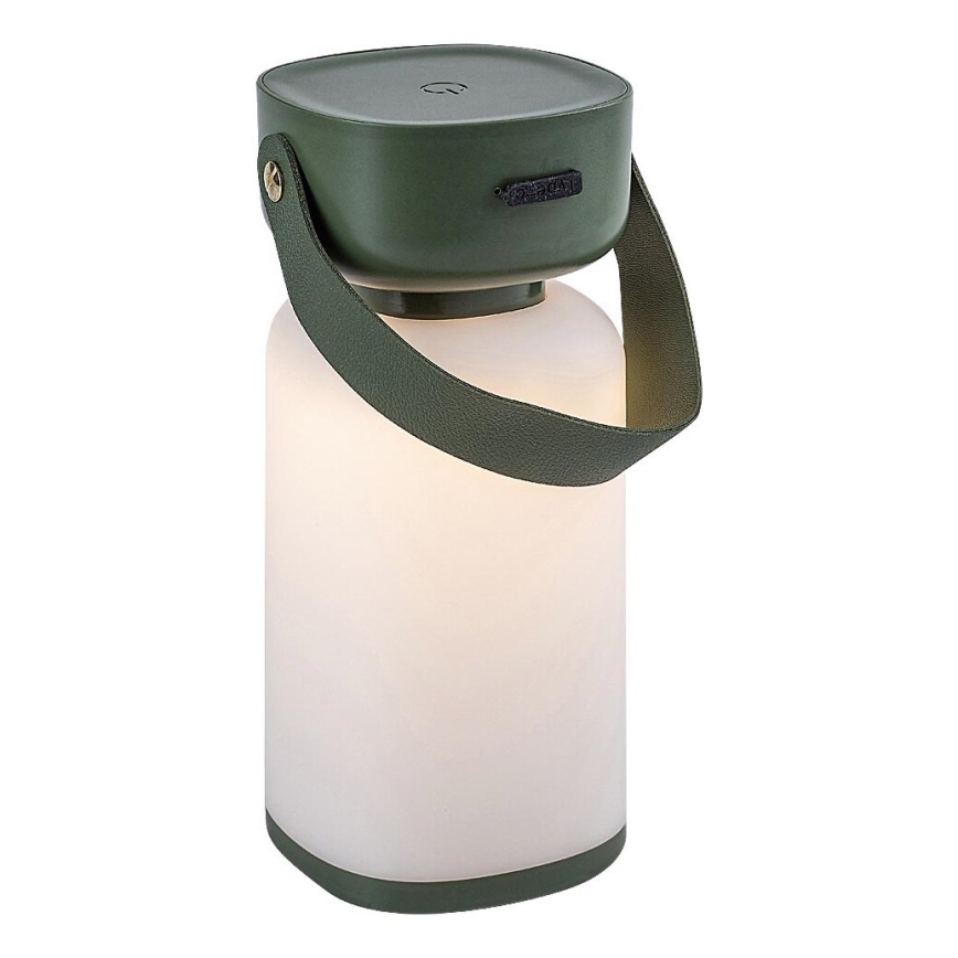 Rabalux - LED Reguliuojama lauko jutiklinė įkraunama stalinė lempa LED/3W/5V IP44 žalia