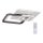 Rabalux - LED Reguliuojamas ant pagrindo montuojamas sietynas LED/48W/230V 3000K/4000K/6000K + VP