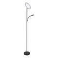 Rabalux - LED Reguliuojamas grindinis šviestuvas LED/23W/230V 3000/4200/6500 juoda