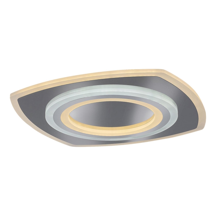 Rabalux - LED reguliuojamas lubinis šviestuvas LED/60W/230V 3000/4000/6000K matinis chromas + nuotolinis valdymas 48x48 cm