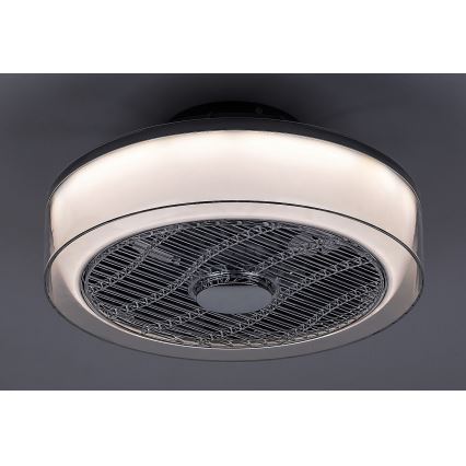 Rabalux - LED Reguliuojamas lubinis šviestuvas su ventiliatoriumi LED/30W/230V + VP 3000-6000K