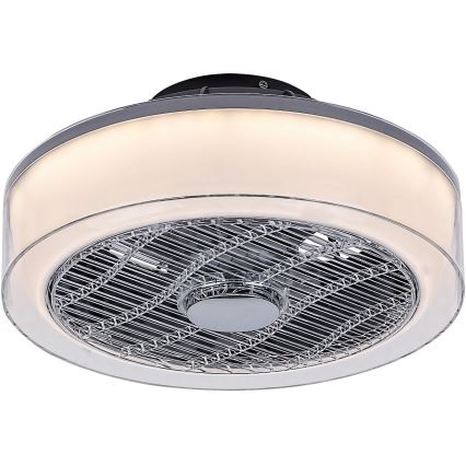 Rabalux - LED Reguliuojamas lubinis šviestuvas su ventiliatoriumi LED/30W/230V + VP 3000-6000K